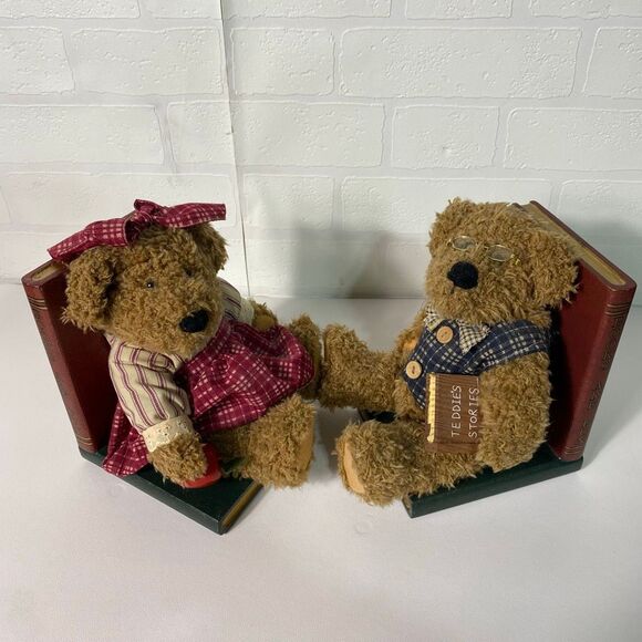 Vintage Bear book ends set of 2 - Picture 4 of 12